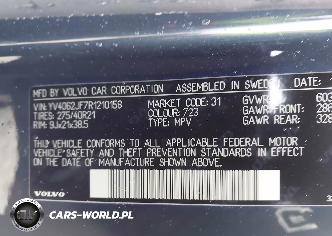 2024 Volvo Xc90 B6 Ultimate Bright Theme 6-Seater VIN:YV4062JF7R1210158 - 9