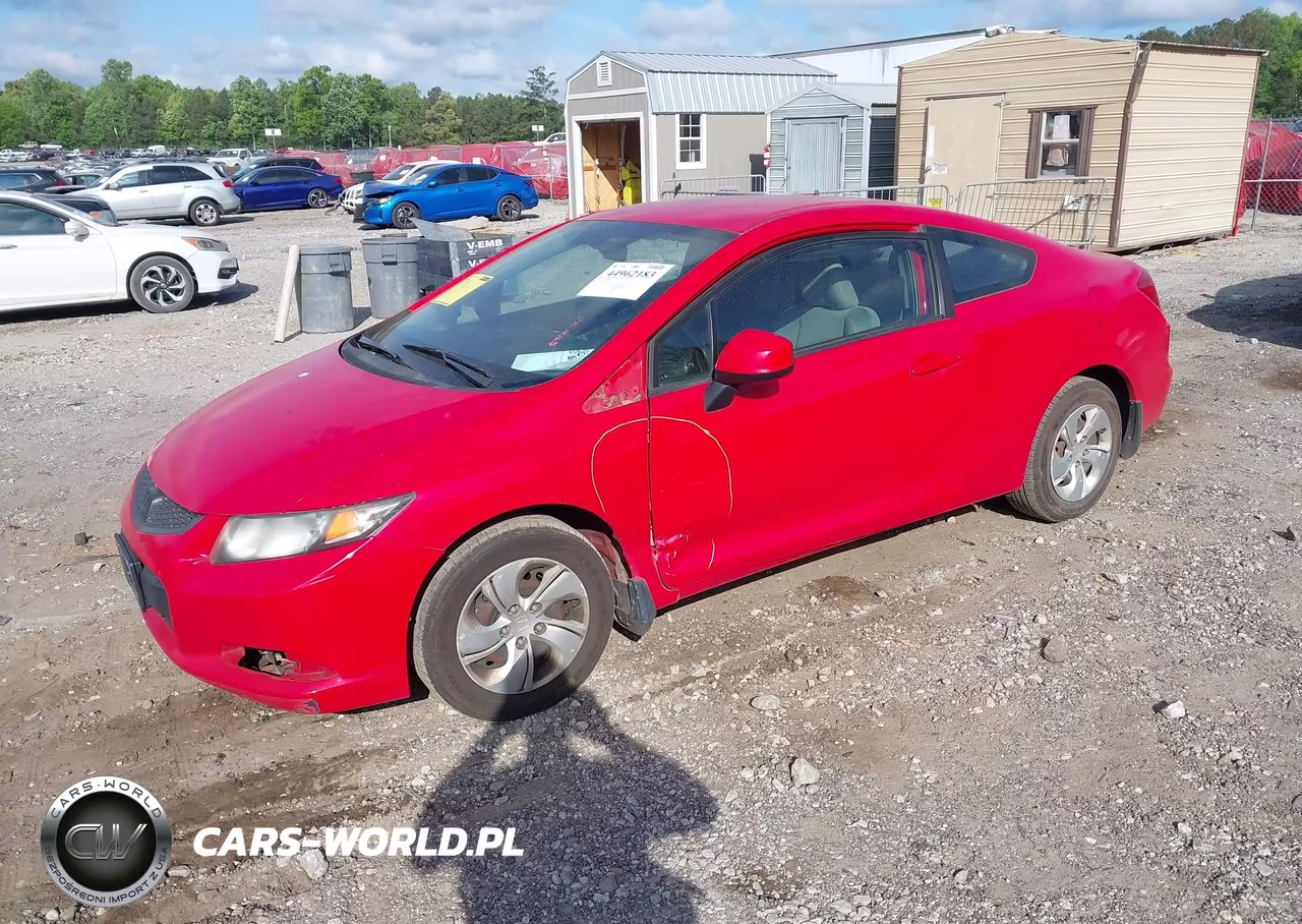 2013 Honda Civic Lx VIN:2HGFG3B53DH503069 - 2