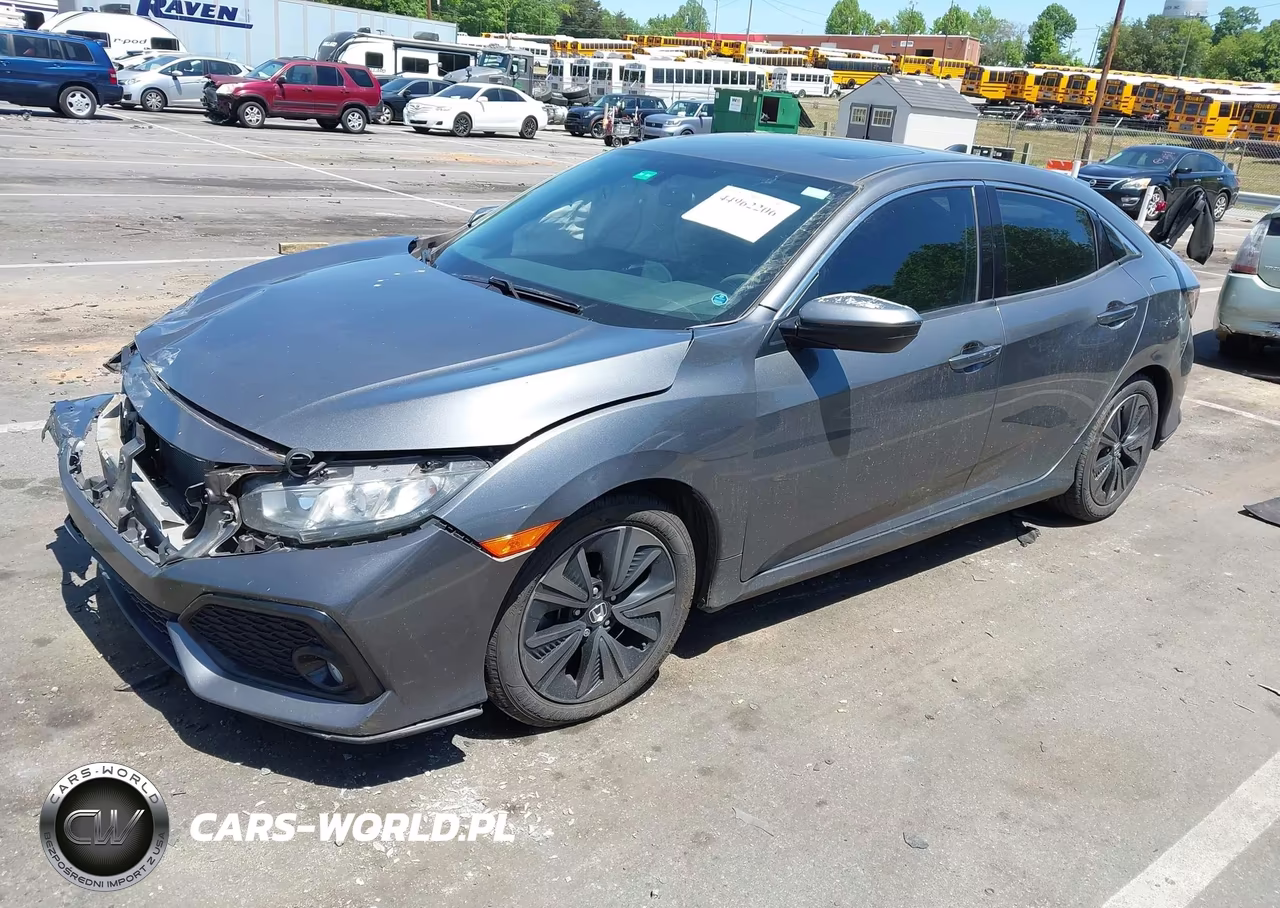 2017 Honda Civic Ex VIN:SHHFK7H54HU207760 - 2