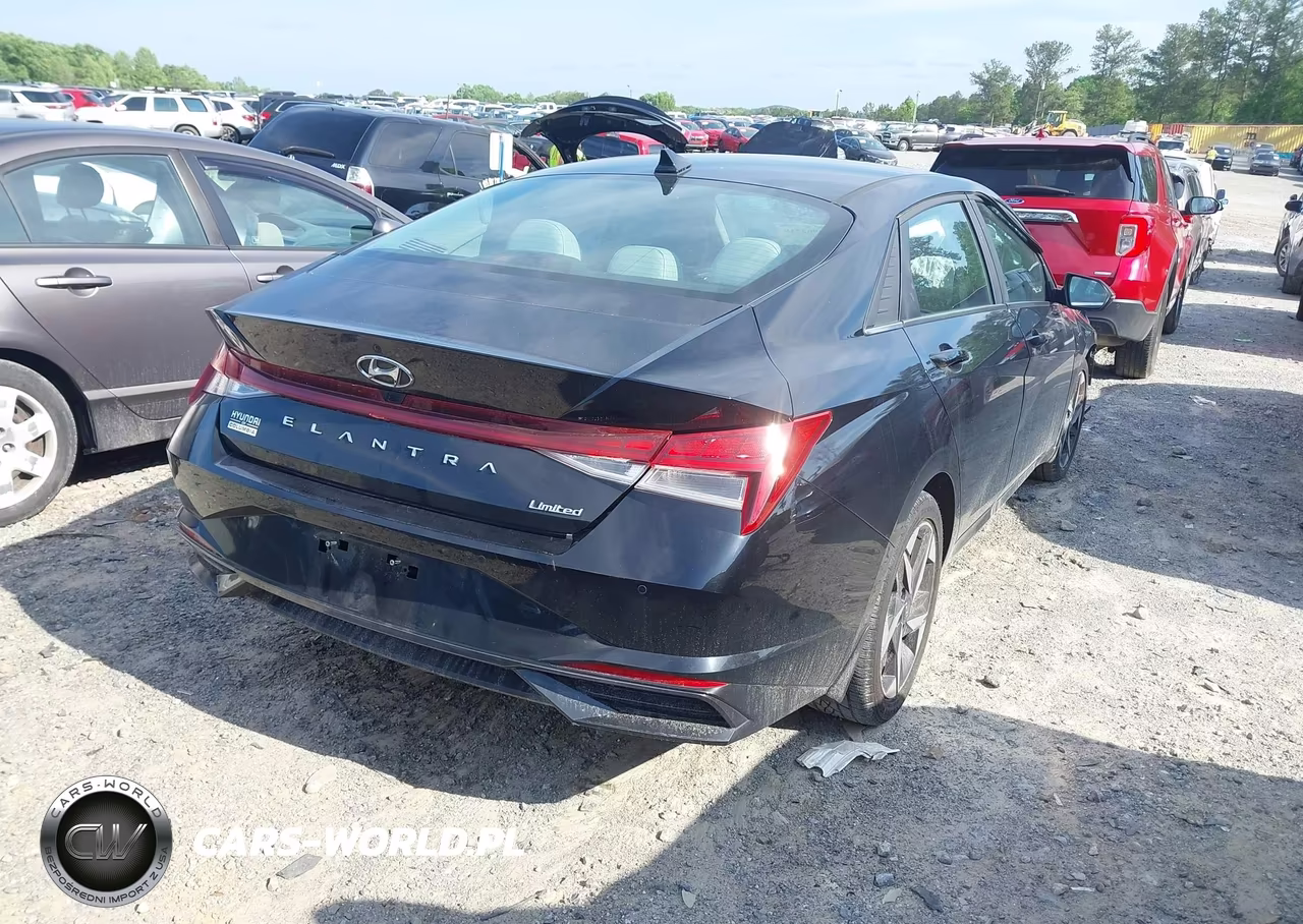 2023 Hyundai Elantra Limited VIN:KMHLP4AG7PU454692 - 4