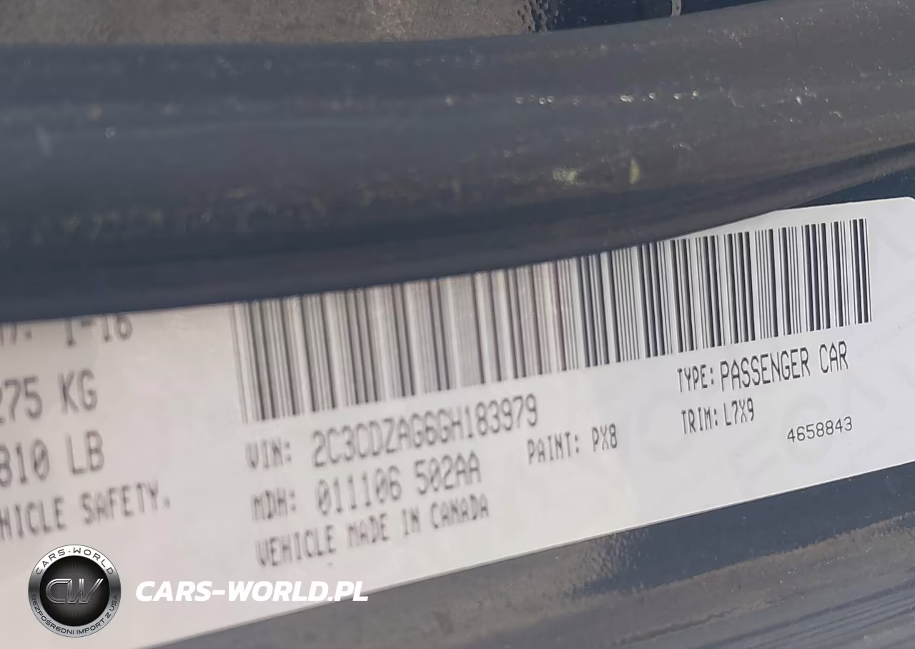 2016 Dodge Challenger Sxt VIN:2C3CDZAG6GH183979 - 9