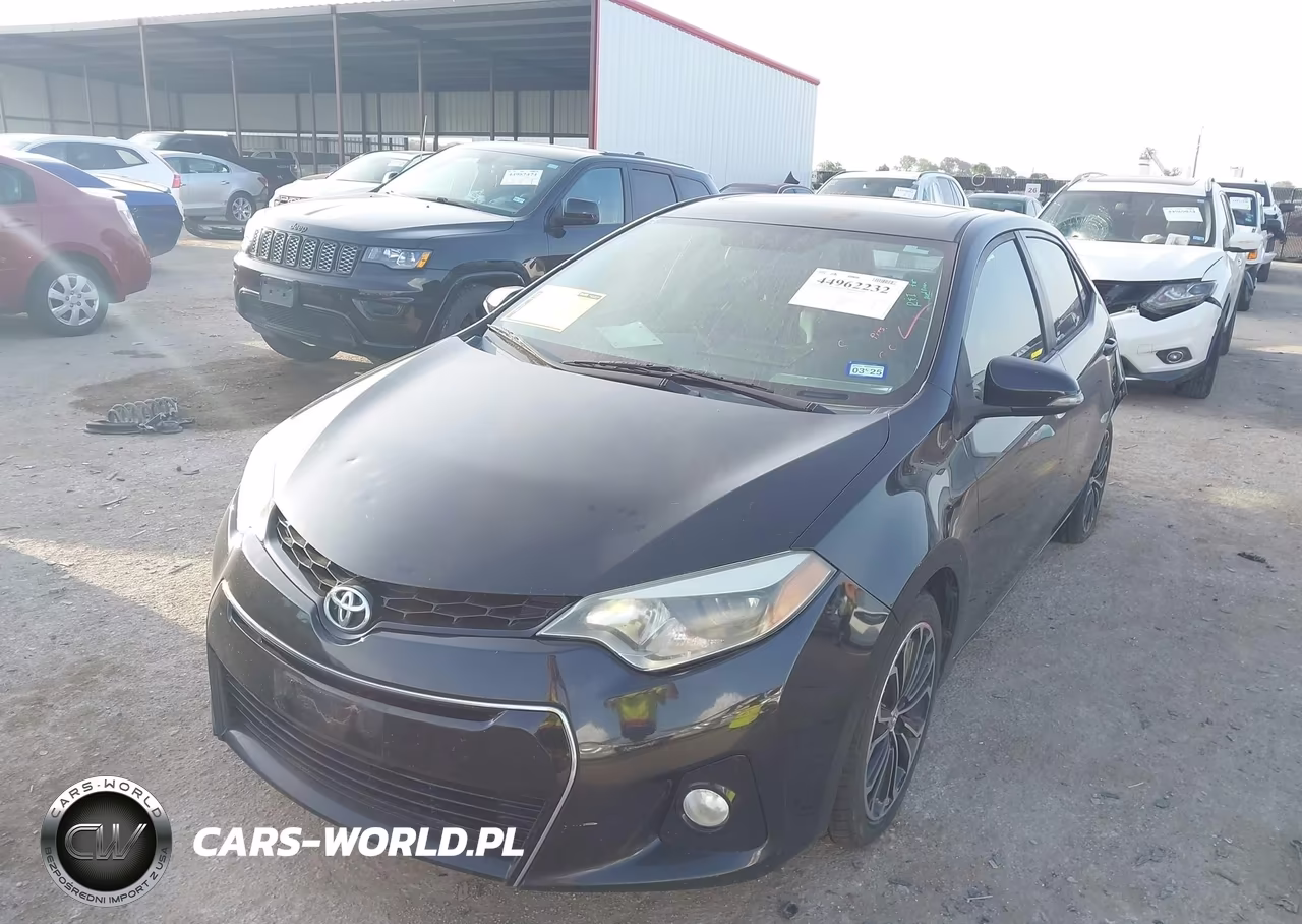 2015 Toyota Corolla S Plus VIN:5YFBURHEXFP304579 - 2