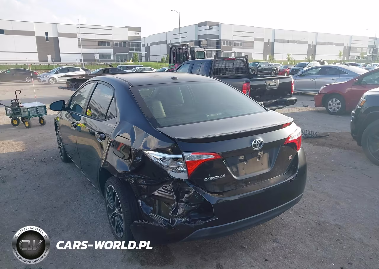 2015 Toyota Corolla S Plus VIN:5YFBURHEXFP304579 - 3
