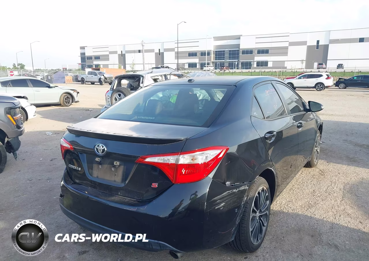 2015 Toyota Corolla S Plus VIN:5YFBURHEXFP304579 - 4
