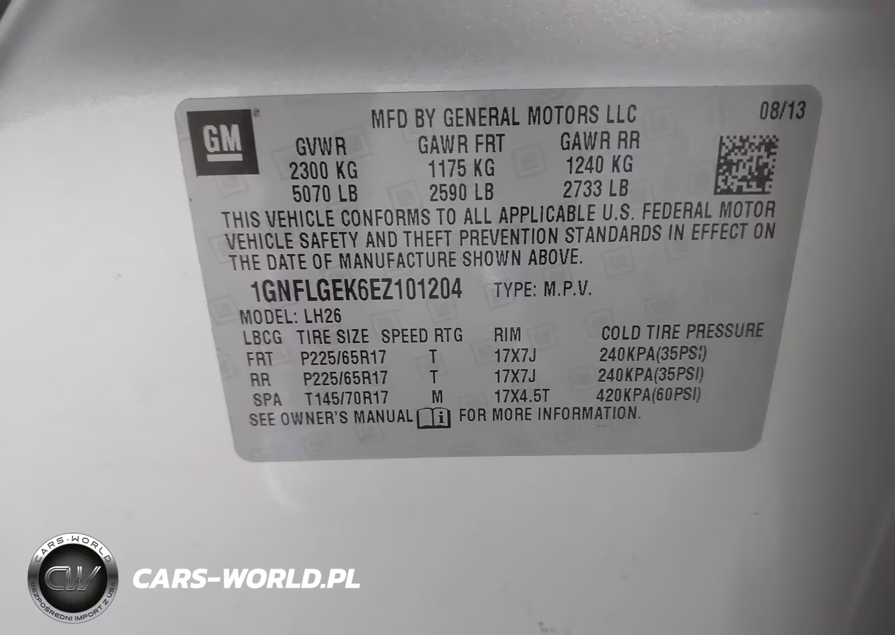 2014 Chevrolet Equinox 2Lt VIN:1GNFLGEK6EZ101204 - 9