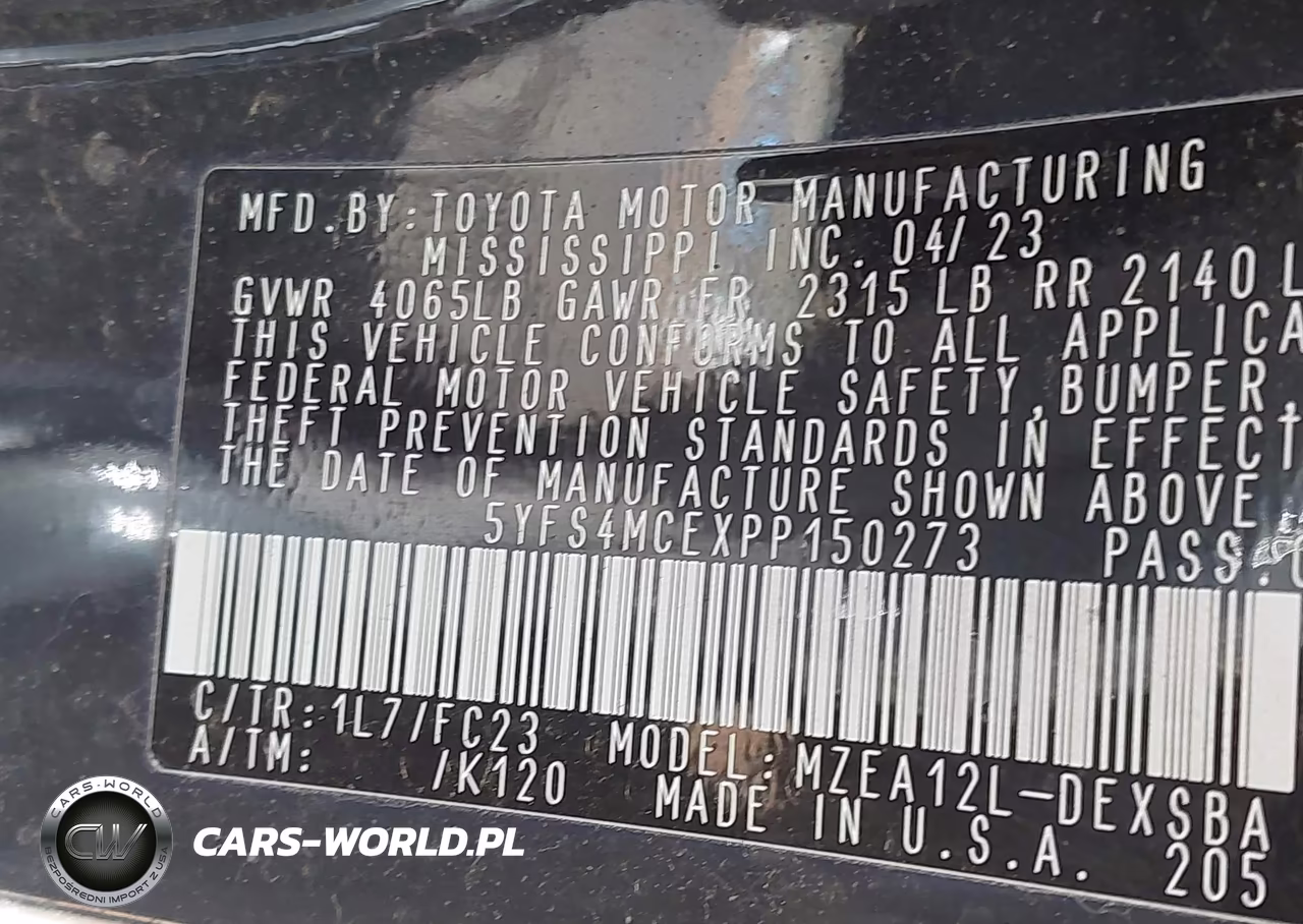 2023 Toyota Corolla Se VIN:5YFS4MCEXPP150273 - 9