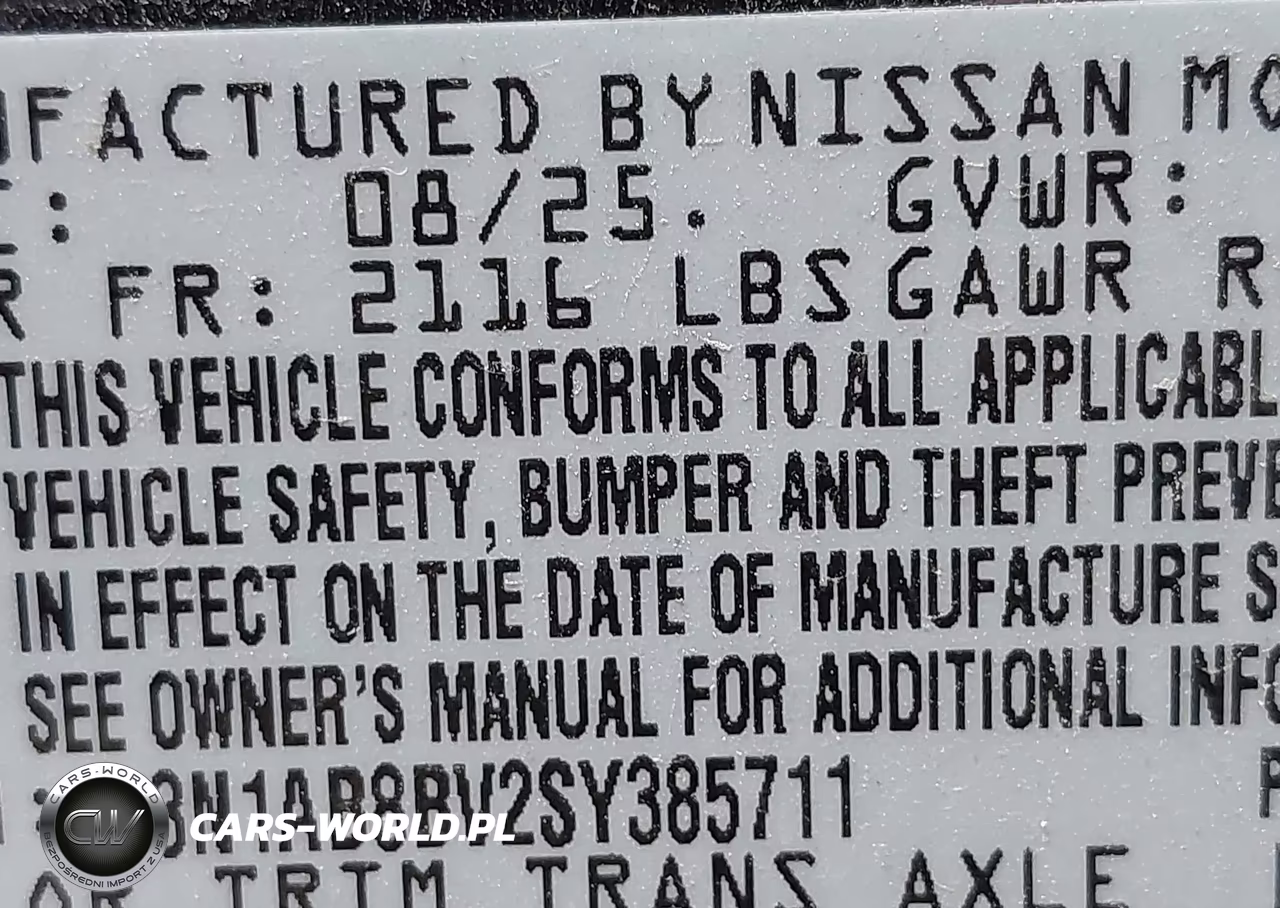2025 Nissan Sentra S VIN:3N1AB8BV2SY385711 - 9