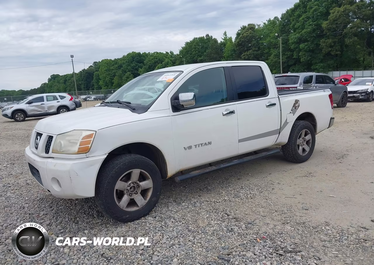 2005 Nissan Titan Xe VIN:1N6BA07A35N553737 - 2