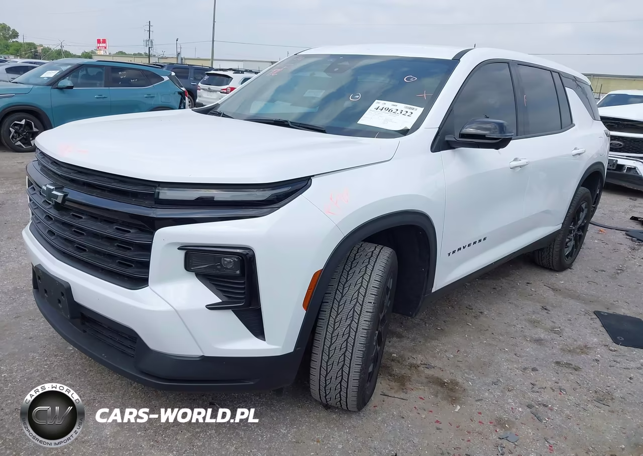 2024 Chevrolet Traverse Fwd Ls VIN:1GNEREKS8RJ145535 - 2