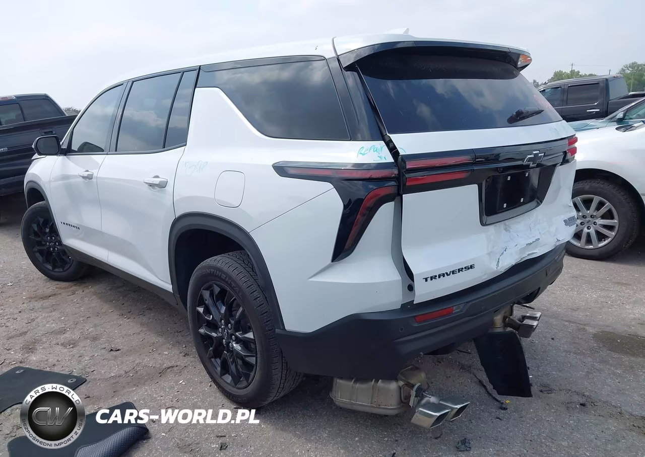 2024 Chevrolet Traverse Fwd Ls VIN:1GNEREKS8RJ145535 - 3