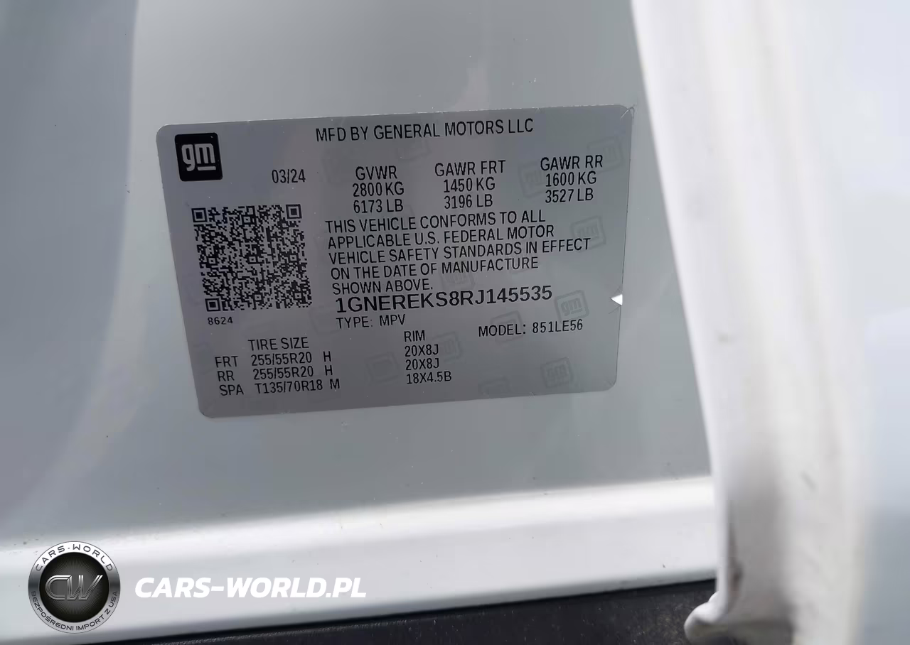 2024 Chevrolet Traverse Fwd Ls VIN:1GNEREKS8RJ145535 - 9