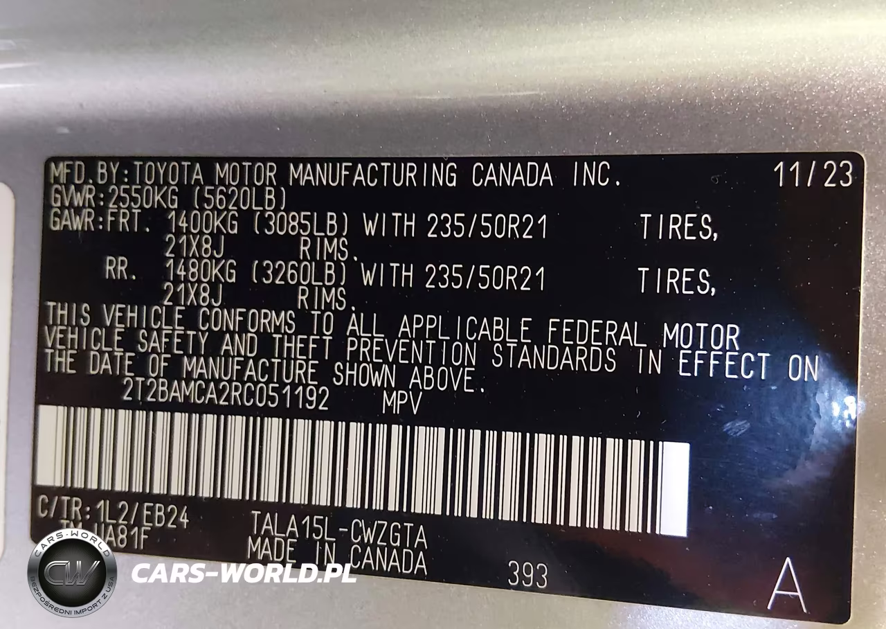 2024 Lexus Rx 350 F Sport Handling VIN:2T2BAMCA2RC051192 - 9