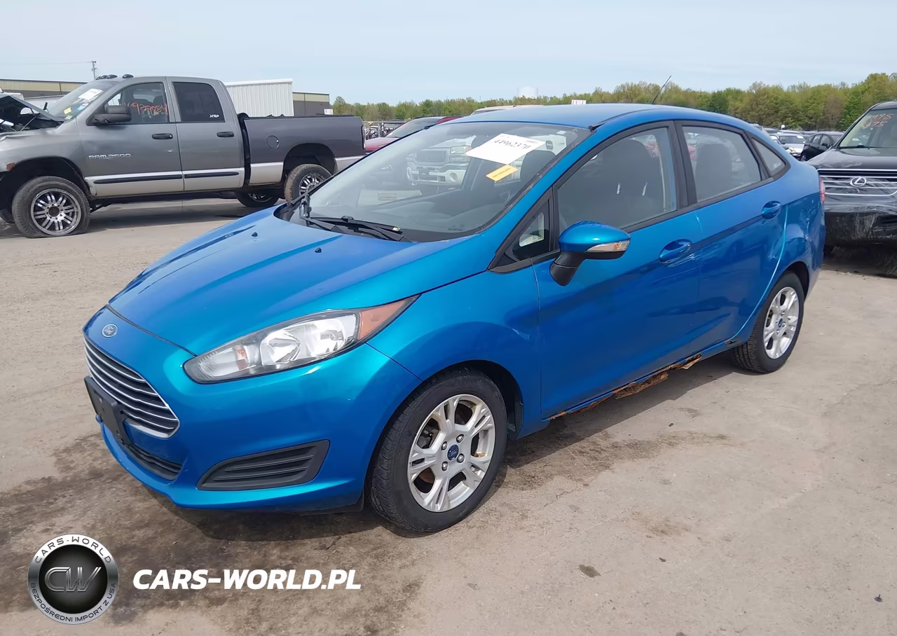 2015 Ford Fiesta Se VIN:3FADP4BJ3FM126407 - 2