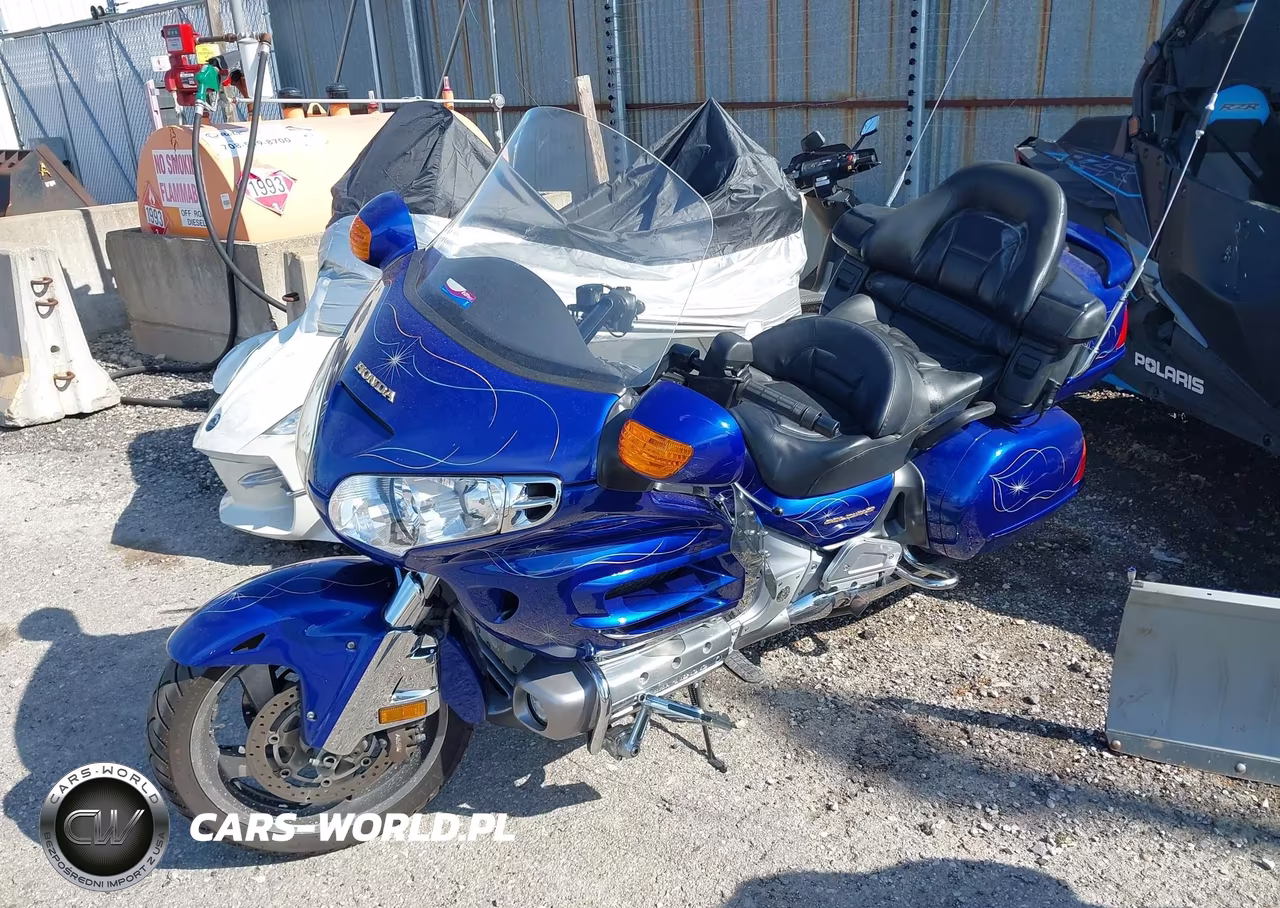 2001 Honda Gl1800 VIN:1HFSC47001A004855 - 2