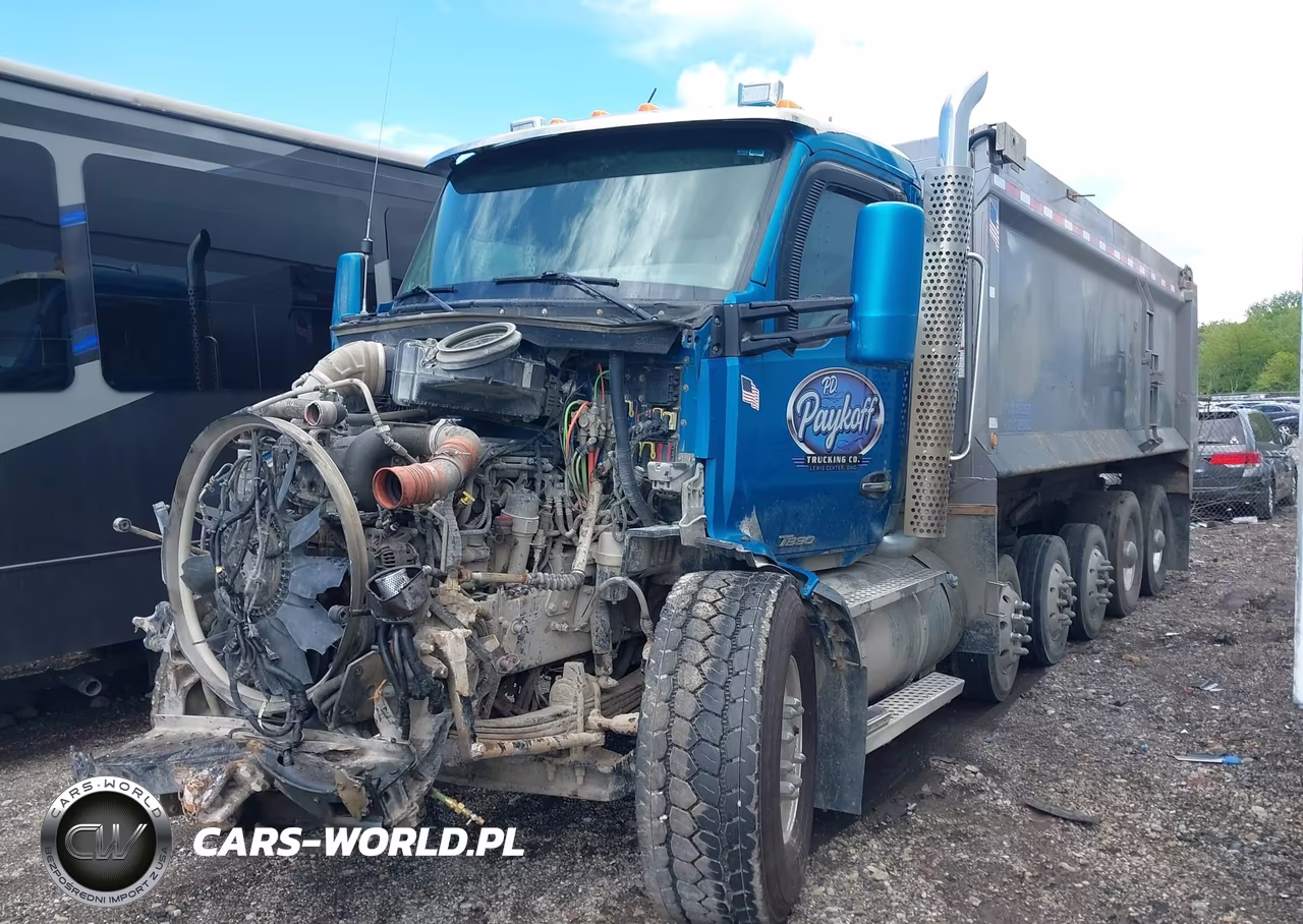 2015 Kenworth Construction T880 VIN:1NKZLP0X5FJ433304 - 2
