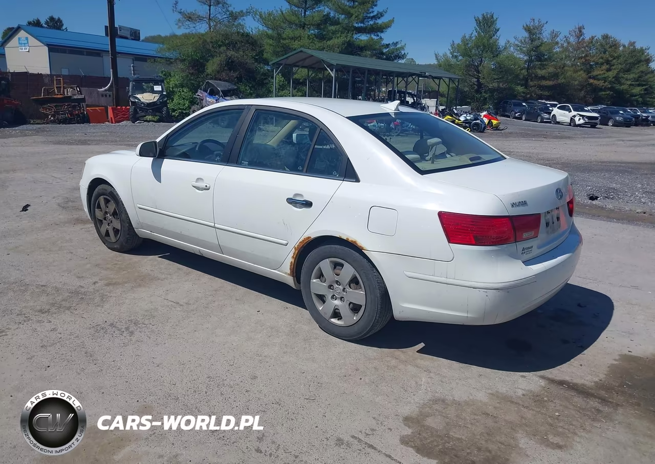 2009 Hyundai Sonata Gls VIN:5NPET46C39H411642 - 3