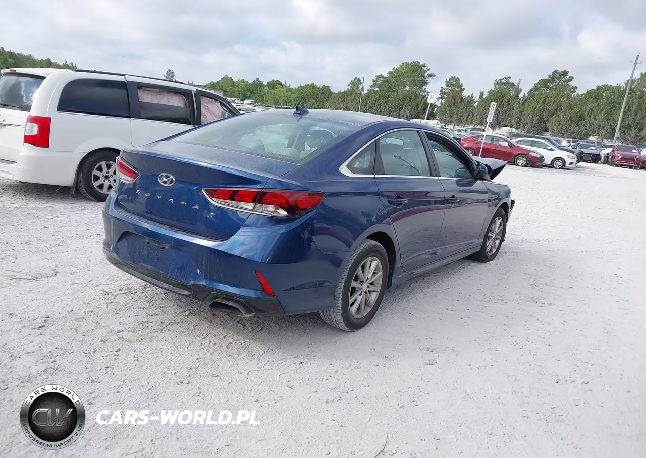 2019 Hyundai Sonata Se VIN:5NPE24AF8KH792656 - 4