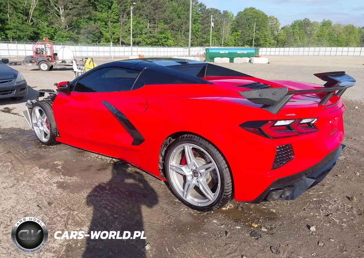 2021 Chevrolet Corvette Stingray Rwd 2Lt VIN:1G1YB3D47M5109469 - 3