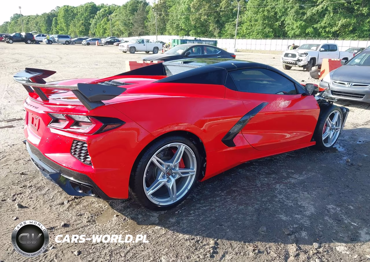 2021 Chevrolet Corvette Stingray Rwd 2Lt VIN:1G1YB3D47M5109469 - 4
