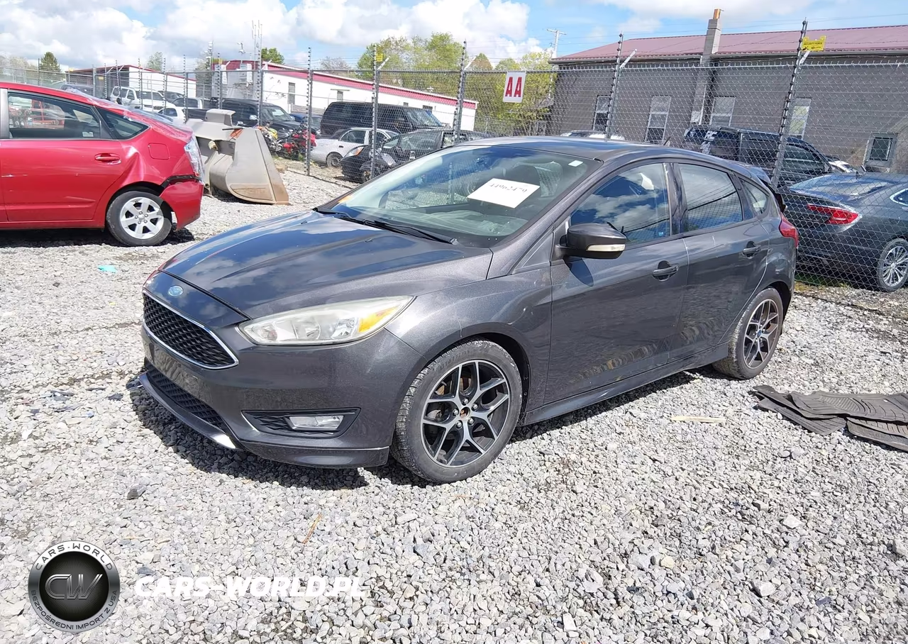 2015 Ford Focus Se VIN:1FADP3K20FL299242 - 2