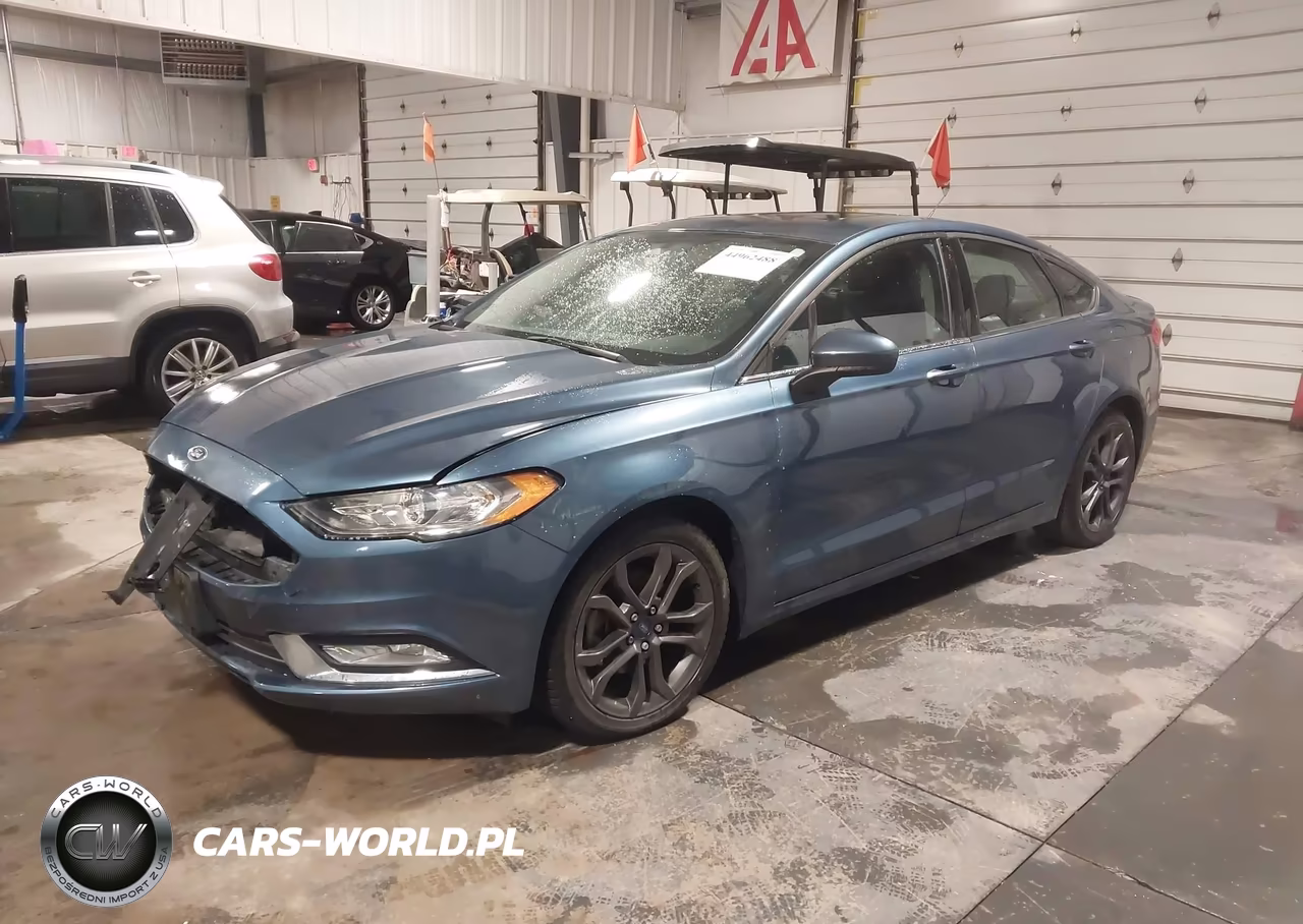 2018 Ford Fusion Se VIN:3FA6P0HD1JR201474 - 2