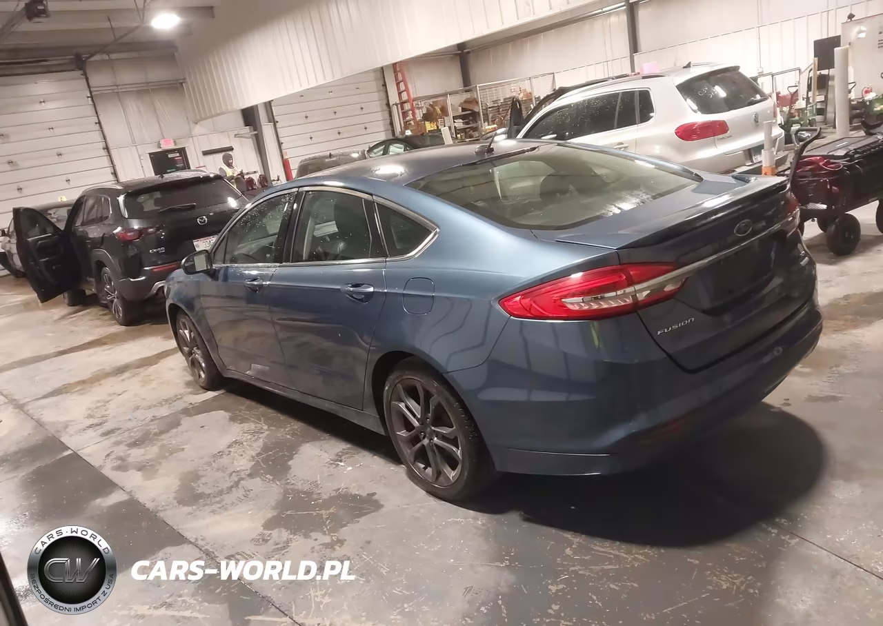 2018 Ford Fusion Se VIN:3FA6P0HD1JR201474 - 3