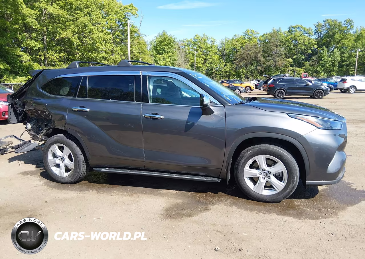 2022 Toyota Highlander Le VIN:5TDBZRBH9NS596154 - 14