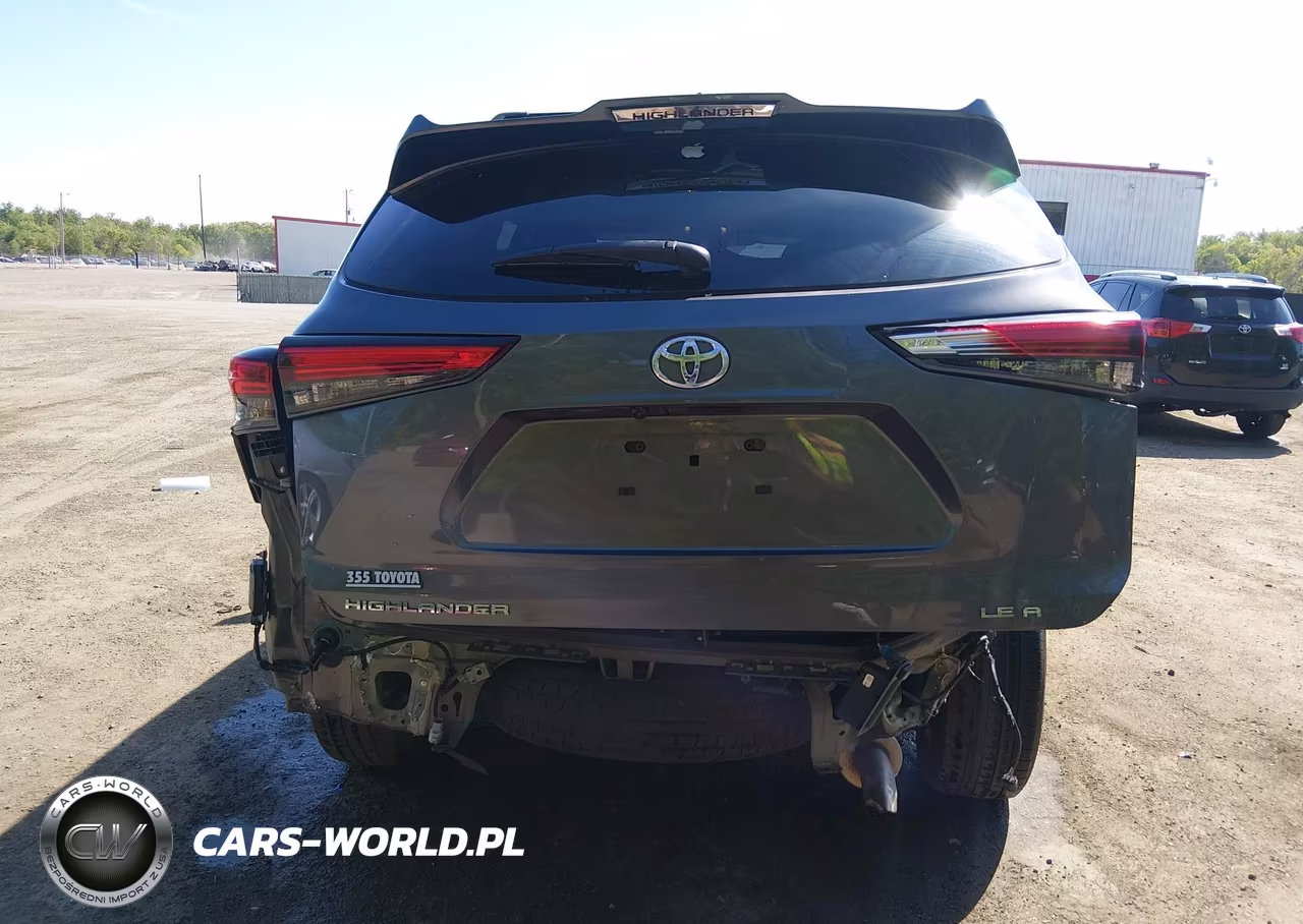 2022 Toyota Highlander Le VIN:5TDBZRBH9NS596154 - 17