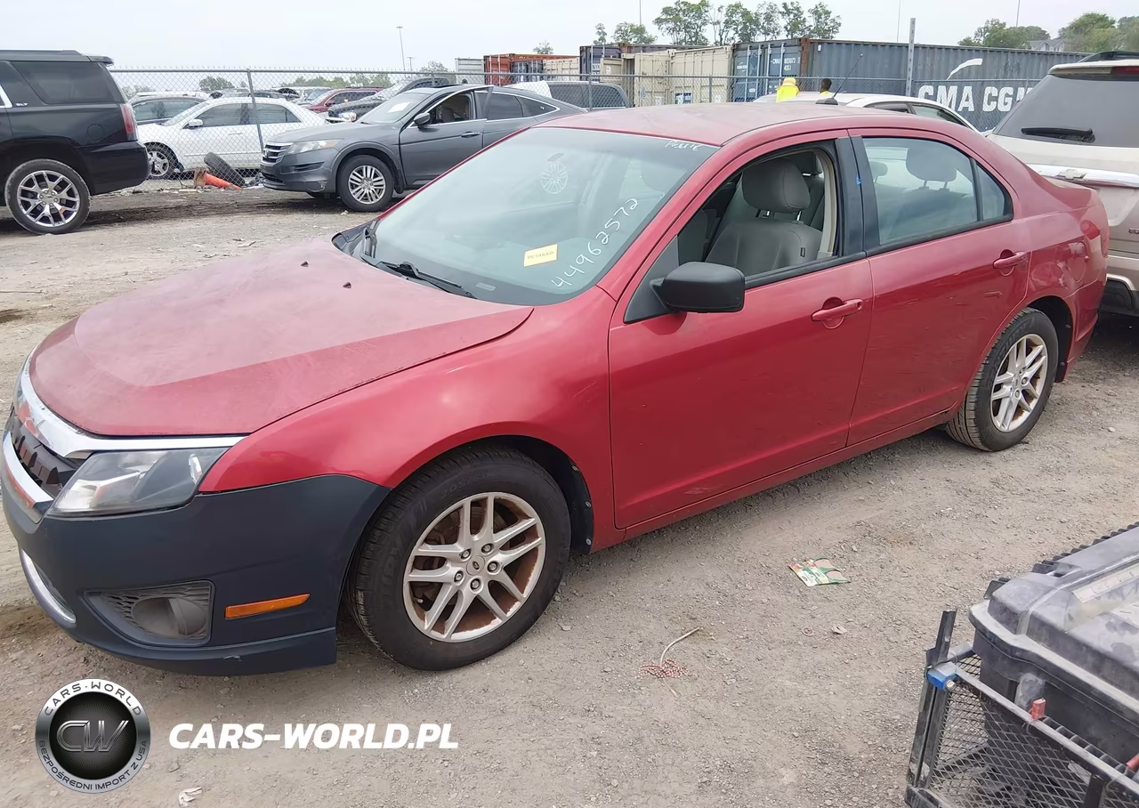 2011 Ford Fusion S VIN:3FAHP0GA0BR333563 - 2