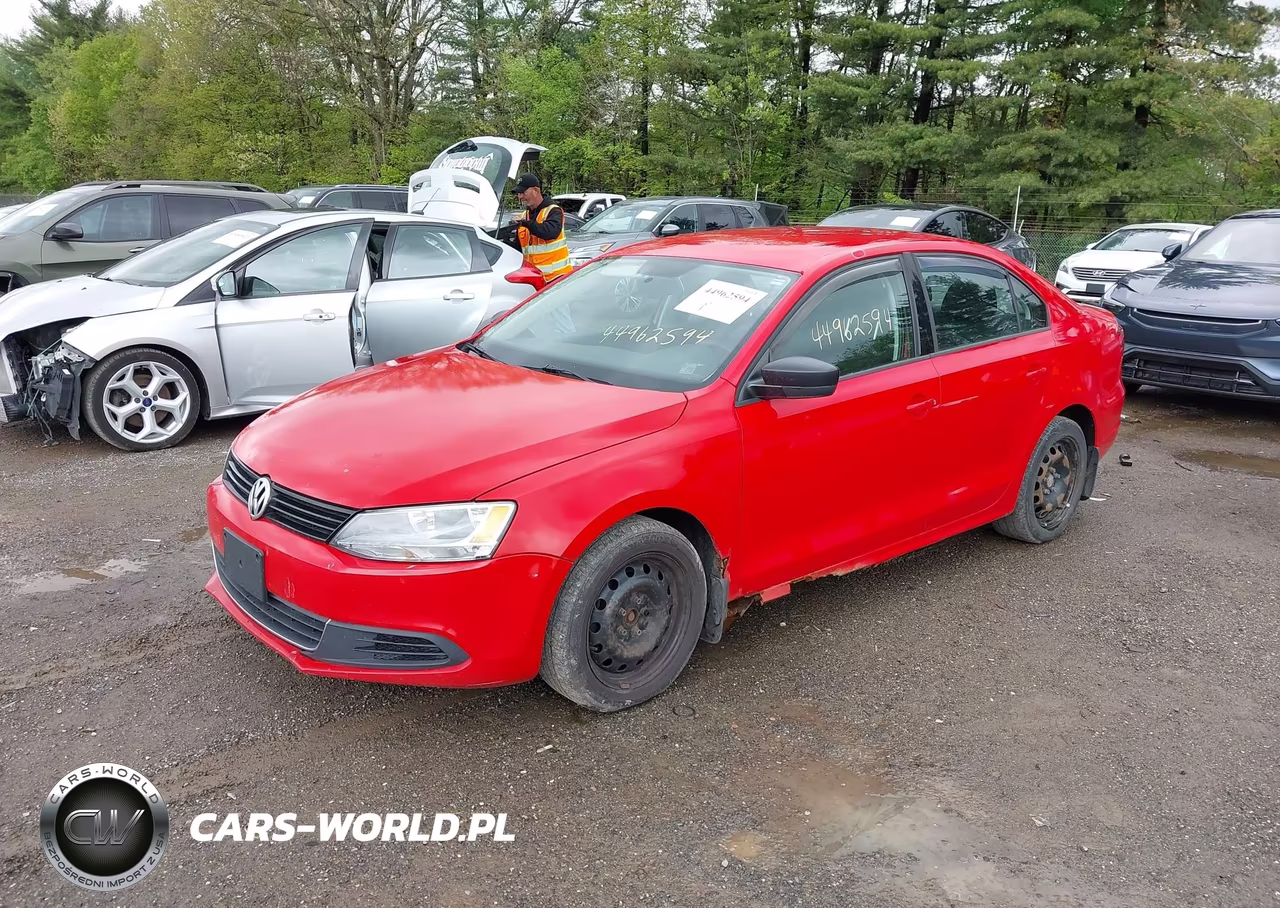 2011 Volkswagen Jetta 2.0L S VIN:3VW2K7AJ1BM355551 - 2