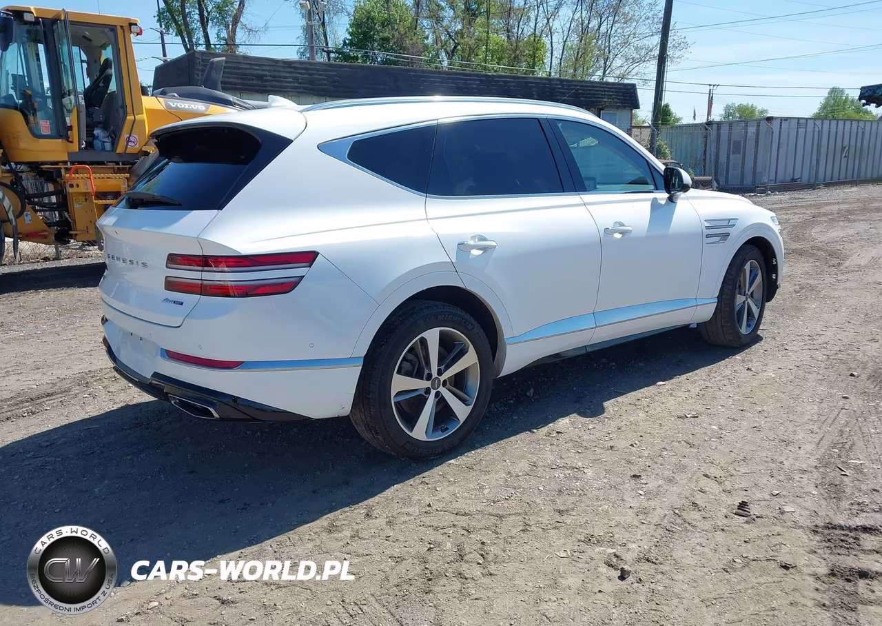 2021 Genesis Gv80 3.5T Awd Advanced VIN:KMUHCESC9MU037428 - 4