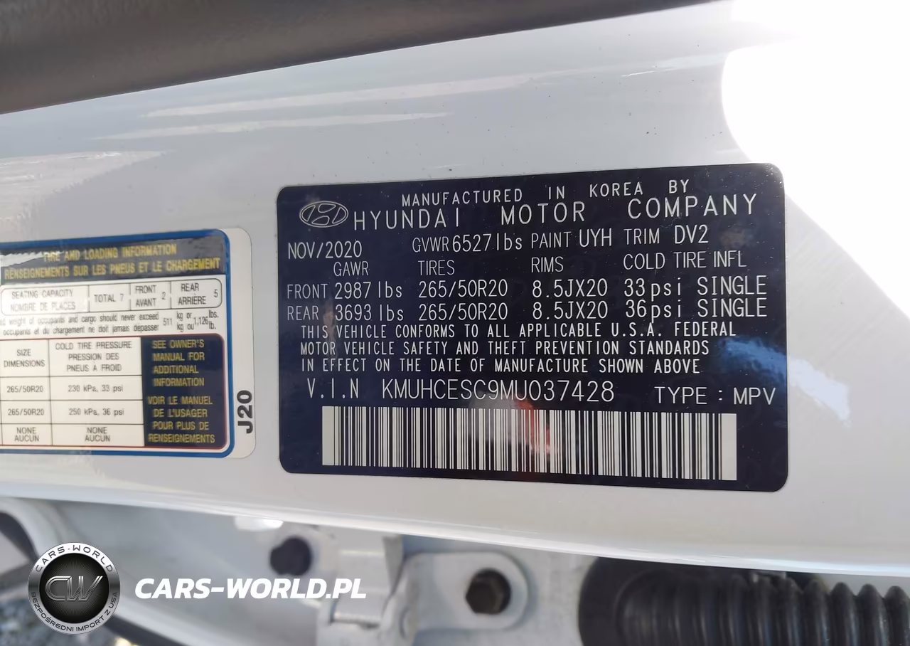 2021 Genesis Gv80 3.5T Awd Advanced VIN:KMUHCESC9MU037428 - 9