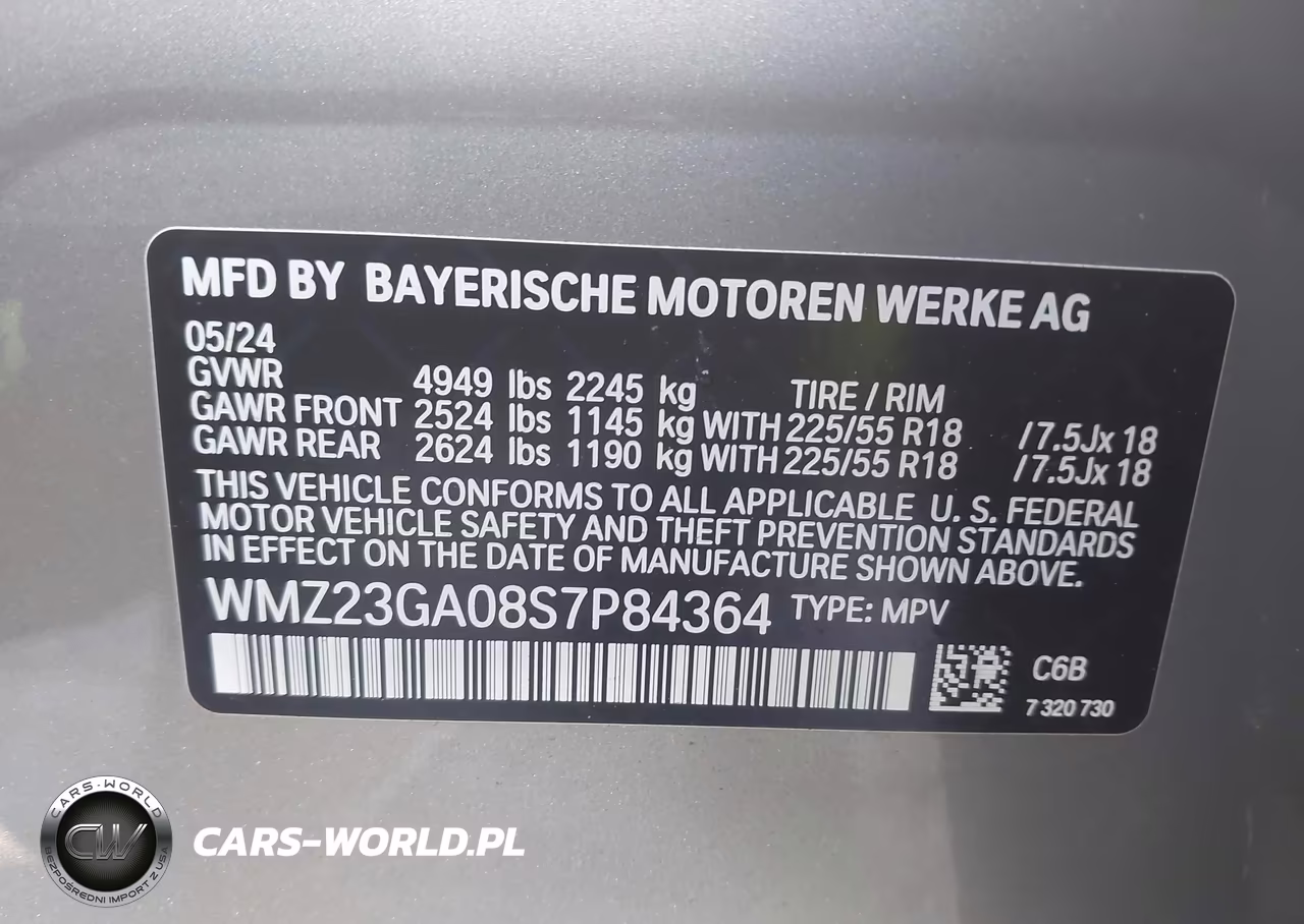 2025 Mini Countryman Cooper S VIN:WMZ23GA08S7P84364 - 9