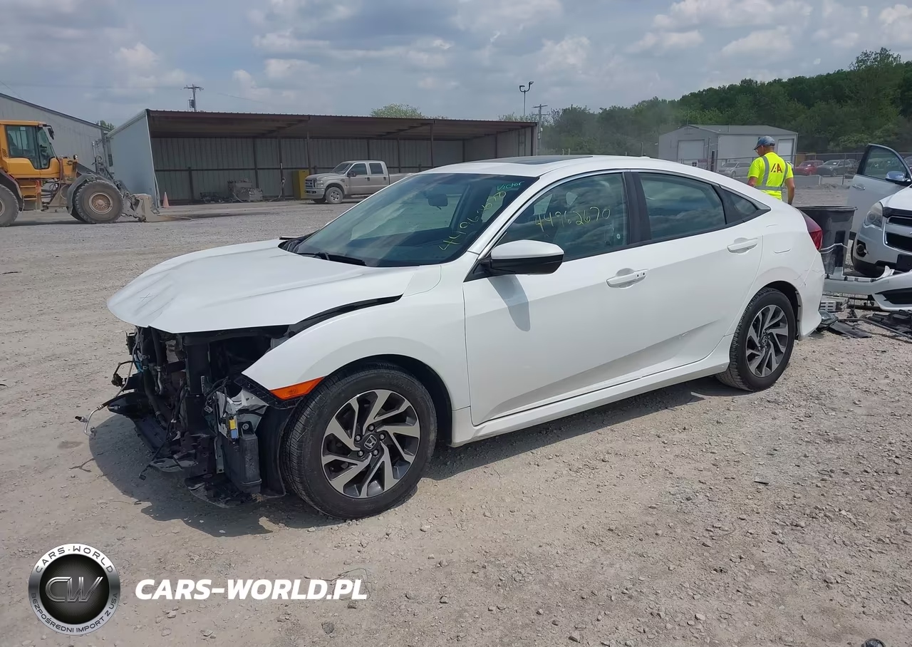 2018 Honda Civic Ex VIN:19XFC2F78JE035587 - 2
