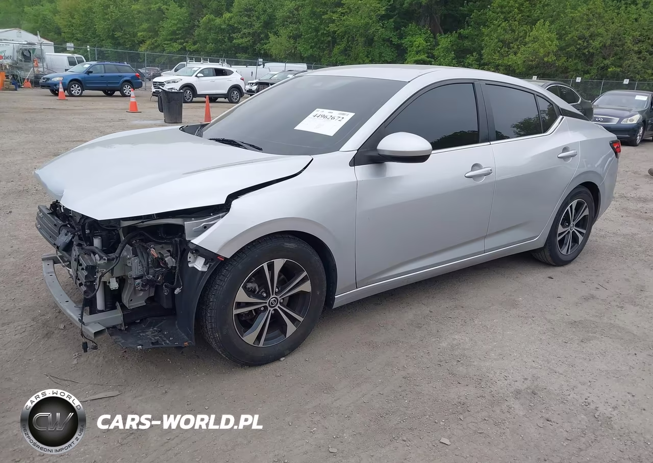 2021 Nissan Sentra Sv Xtronic Cvt VIN:3N1AB8CV7MY291874 - 2