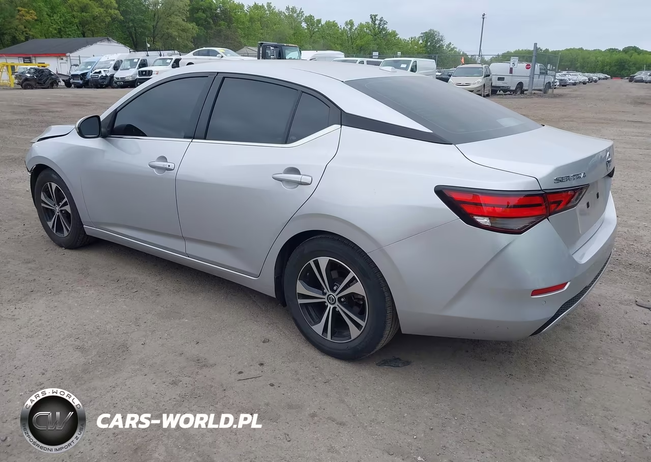 2021 Nissan Sentra Sv Xtronic Cvt VIN:3N1AB8CV7MY291874 - 3