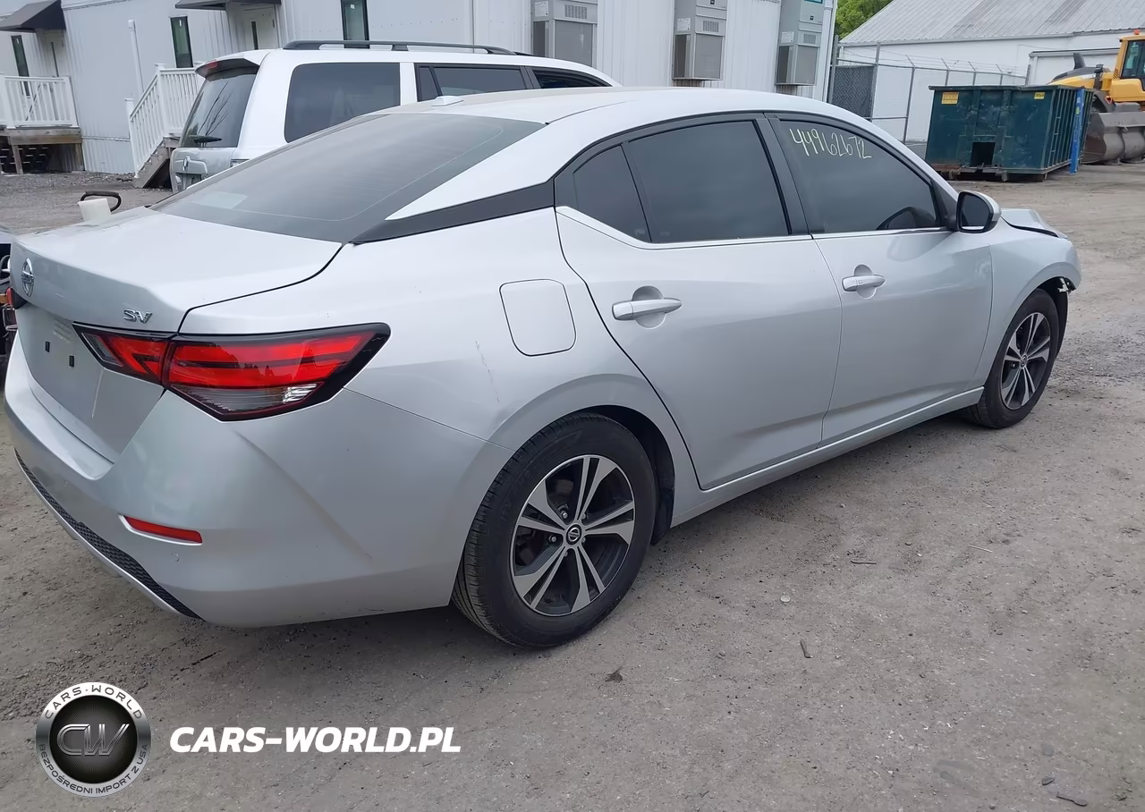 2021 Nissan Sentra Sv Xtronic Cvt VIN:3N1AB8CV7MY291874 - 4