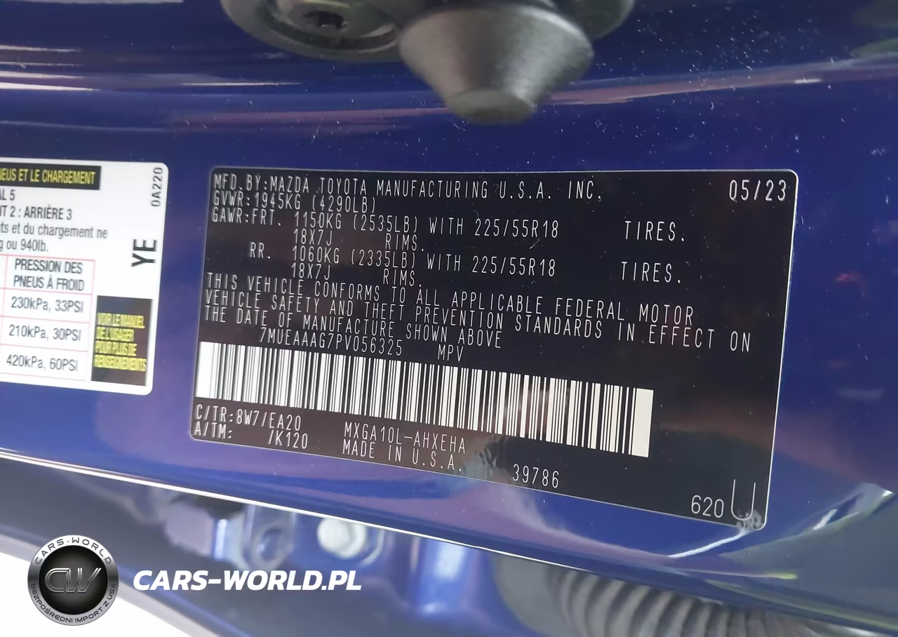 2023 Toyota Corolla Cross Xle VIN:7MUEAAAG7PV056325 - 9