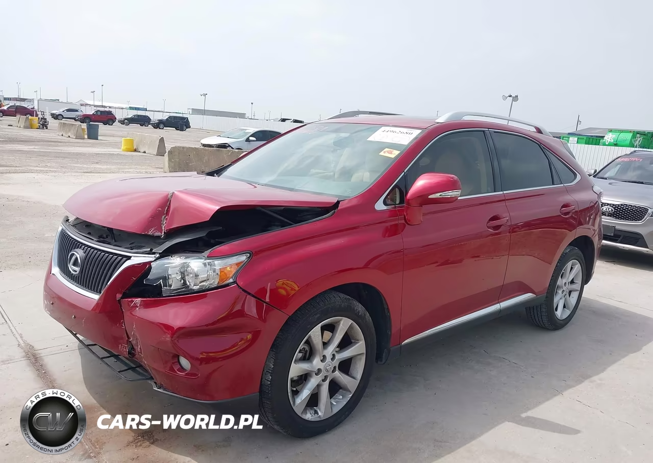 2010 Lexus Rx 350 VIN:JTJZK1BA0A2408353 - 2