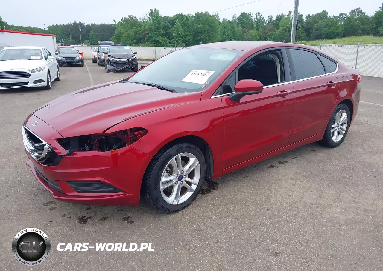 2018 Ford Fusion Se VIN:3FA6P0HD6JR256146 - 2