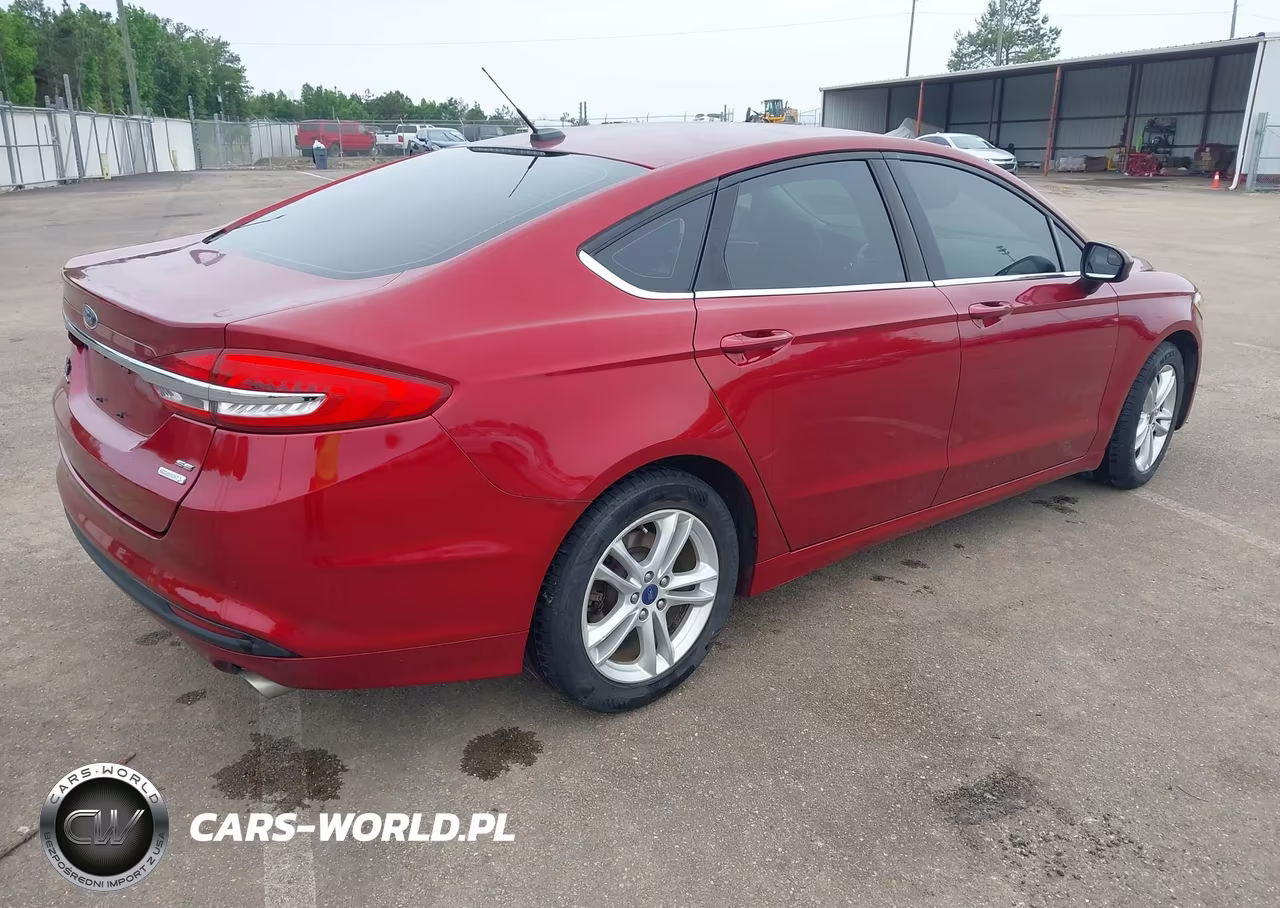 2018 Ford Fusion Se VIN:3FA6P0HD6JR256146 - 4
