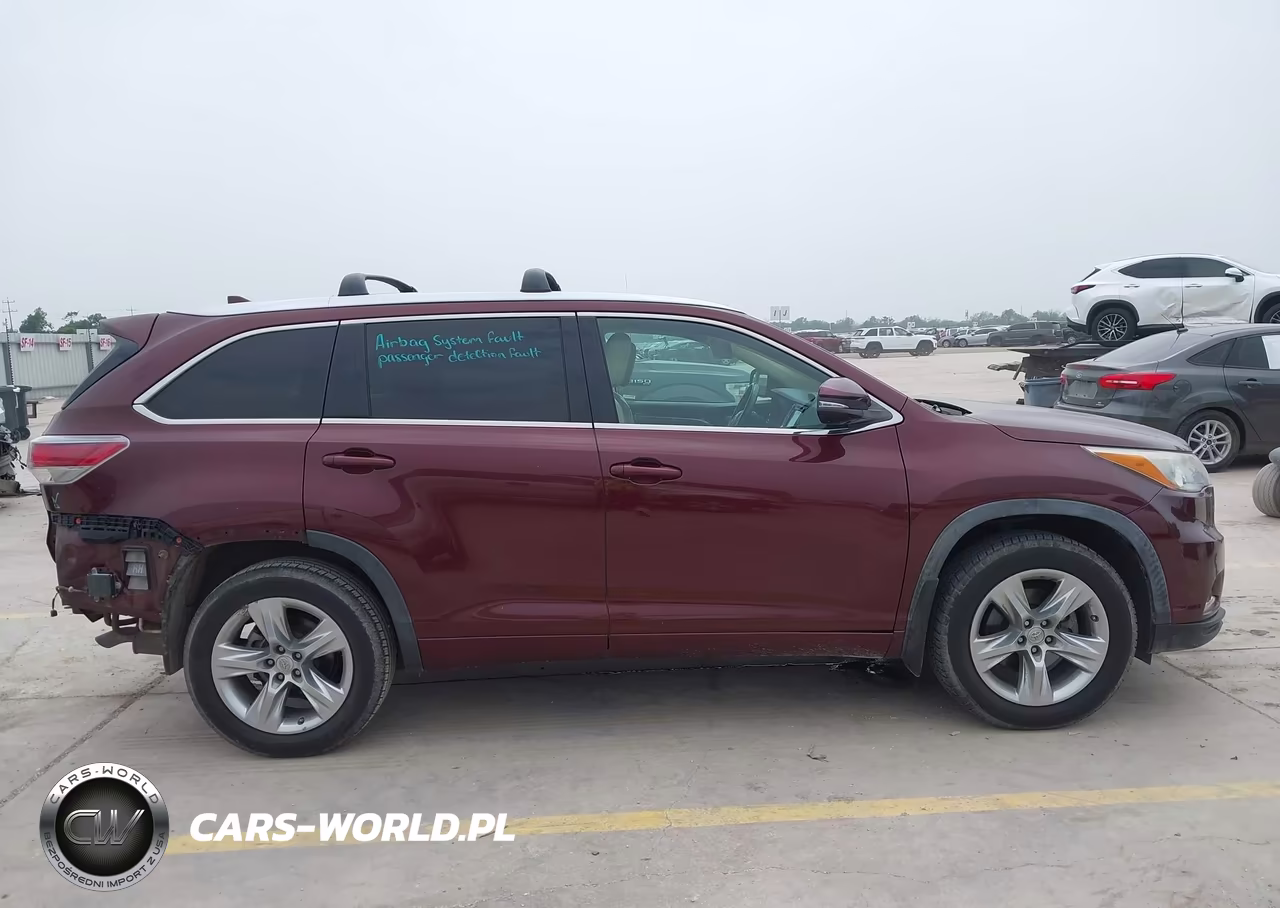 2015 Toyota Highlander Limited V6 VIN:5TDDKRFH0FS141797 - 14