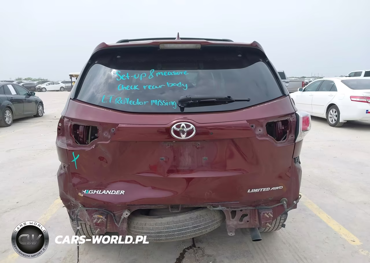 2015 Toyota Highlander Limited V6 VIN:5TDDKRFH0FS141797 - 17