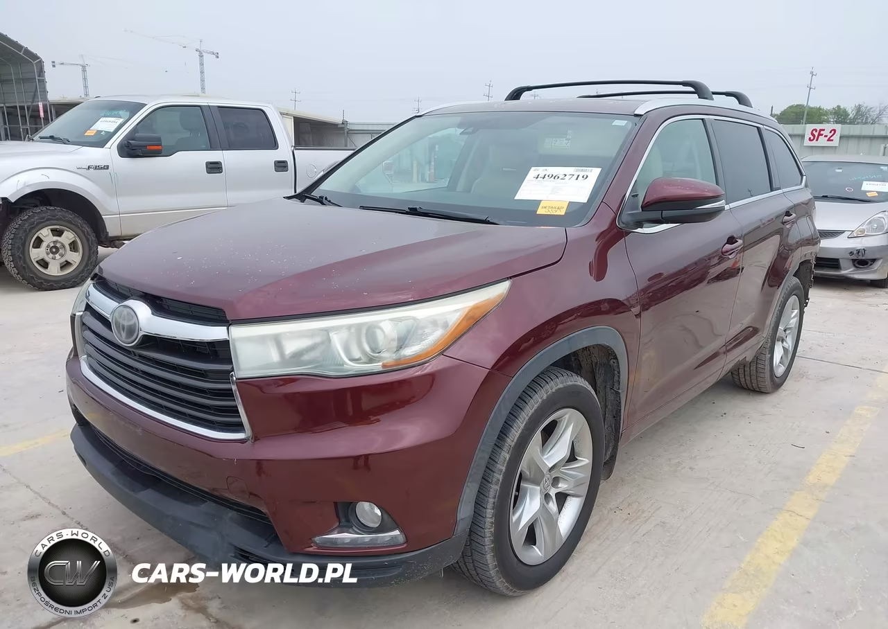 2015 Toyota Highlander Limited V6 VIN:5TDDKRFH0FS141797 - 2
