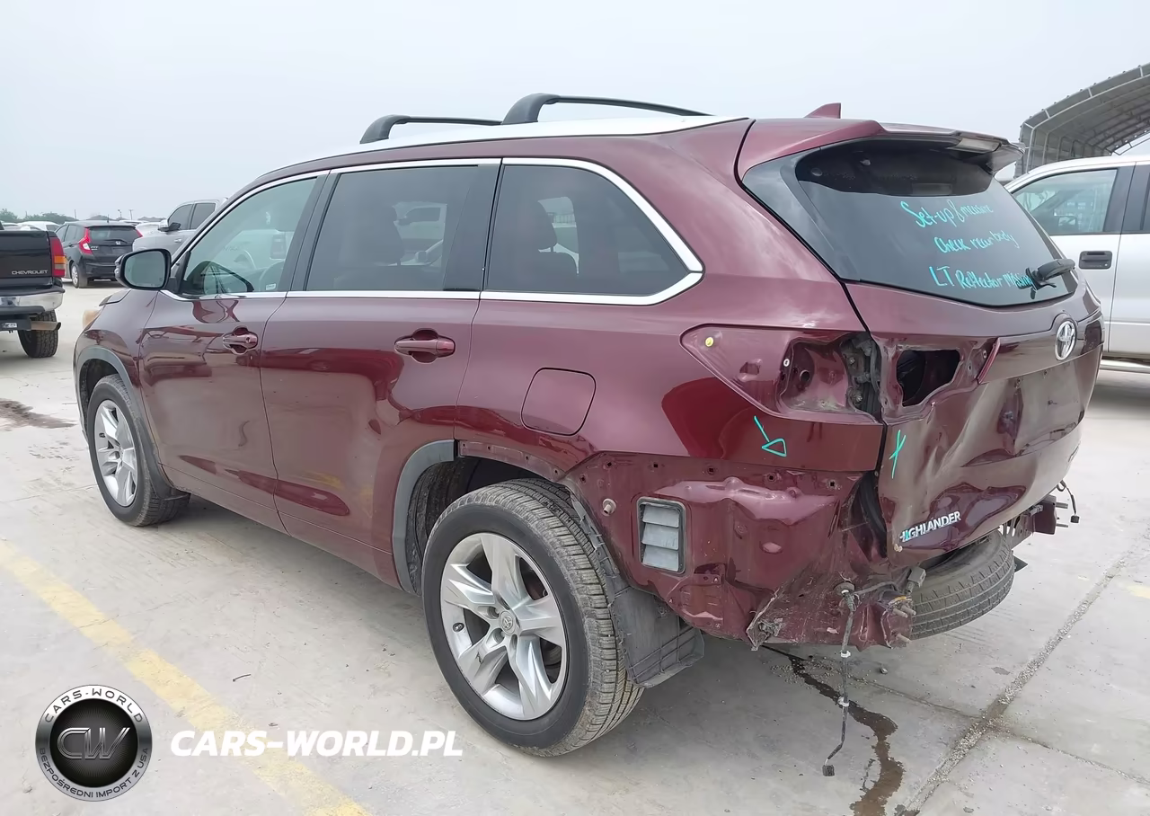 2015 Toyota Highlander Limited V6 VIN:5TDDKRFH0FS141797 - 3