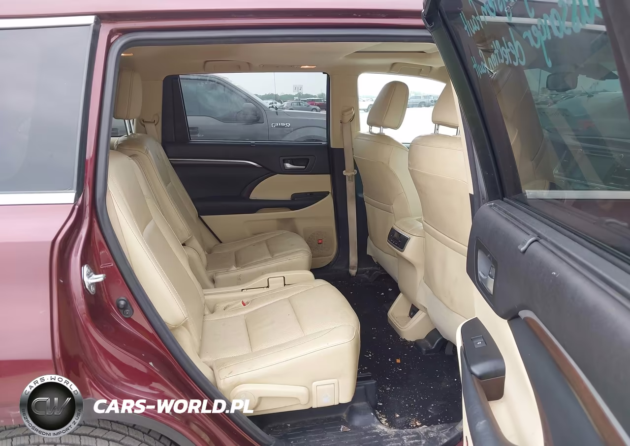 2015 Toyota Highlander Limited V6 VIN:5TDDKRFH0FS141797 - 8