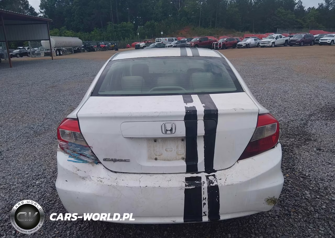 2012 Honda Civic Lx VIN:2HGFB2F50CH314896 - 16