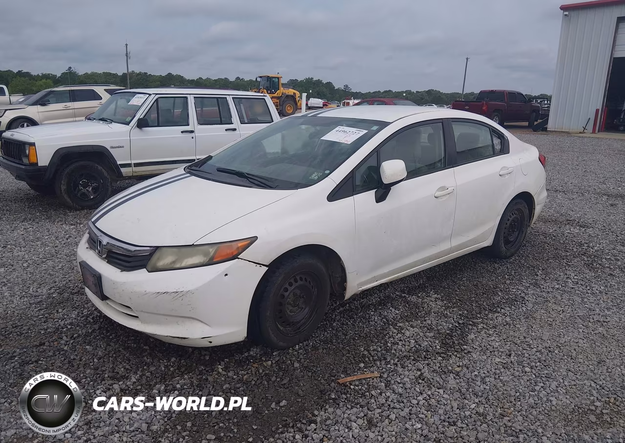 2012 Honda Civic Lx VIN:2HGFB2F50CH314896 - 2