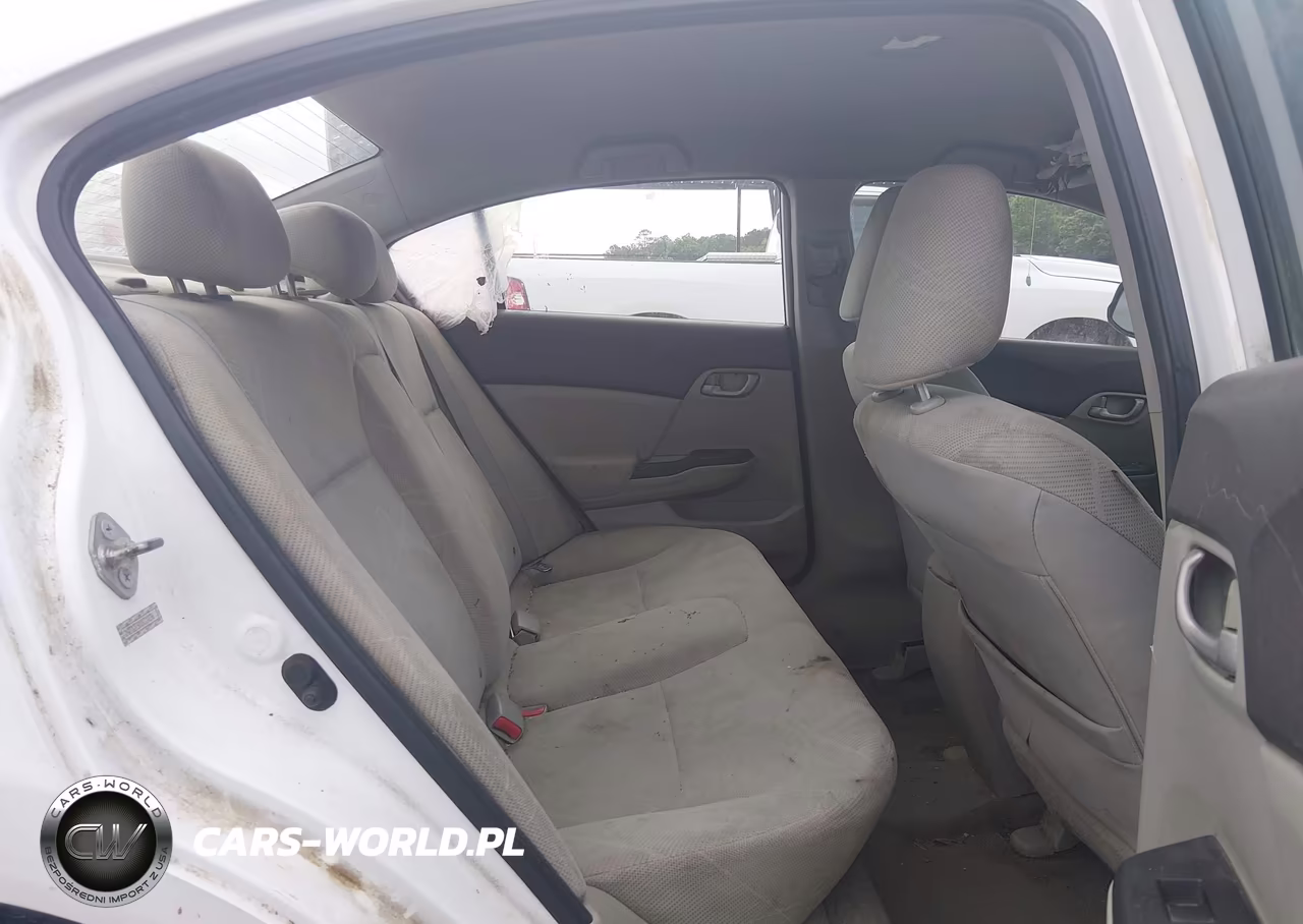 2012 Honda Civic Lx VIN:2HGFB2F50CH314896 - 8