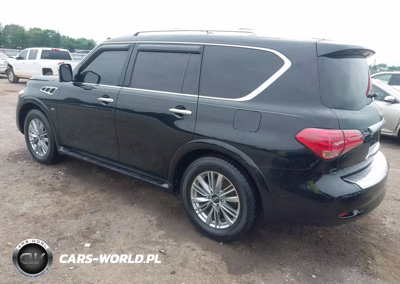 2017 Infiniti Qx80 VIN:JN8AZ2NF1H9645819 - 3